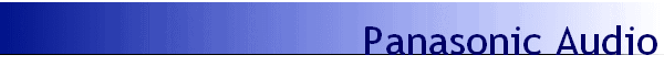Panasonic Audio