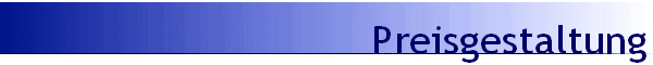 Preisgestaltung